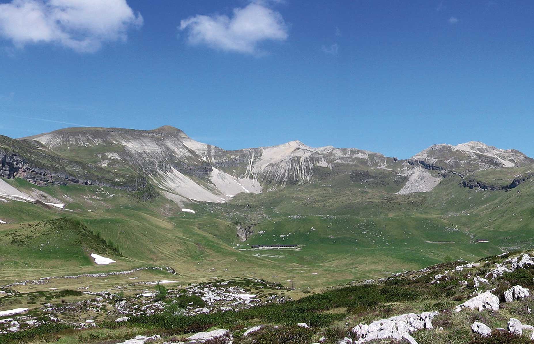 Parco nazionale Dolomiti Bellunesi (Bl), Vette feltrine, Circo glaciale della Busa delle Vette.